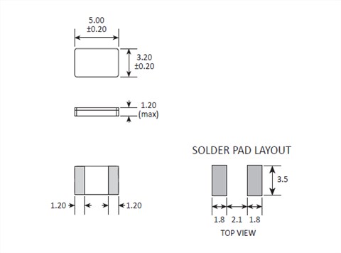 Golledge晶振,贴片晶振,CC2A晶振,石英贴片晶振
