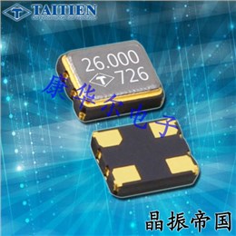 TAITIEN晶振,贴片晶振,XY晶振,XYCBBCNANF-26.000000晶振