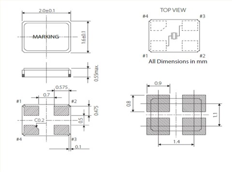维管晶振,贴片晶振,VXM9晶振,石英SMD晶振