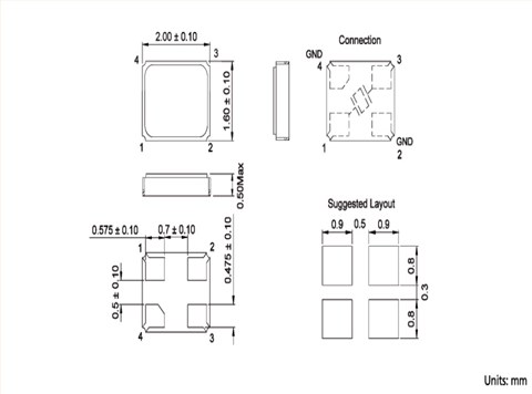 TXC晶振,贴片晶振,8Y晶振,无源晶振