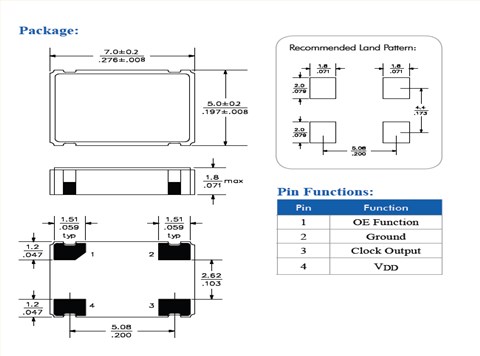 百利通亚陶晶振,有源晶振,FN晶振,FN2500149晶振