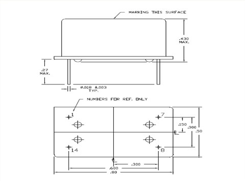 T1220-N58-3.3-LG-19.20MHz-LF,Greenray晶振,6G无线通信晶振,温补振荡器