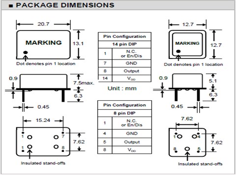 特兰斯科晶振,SXL-LF50CQ33S-16.000M,石英振荡器,6G无线模块晶振