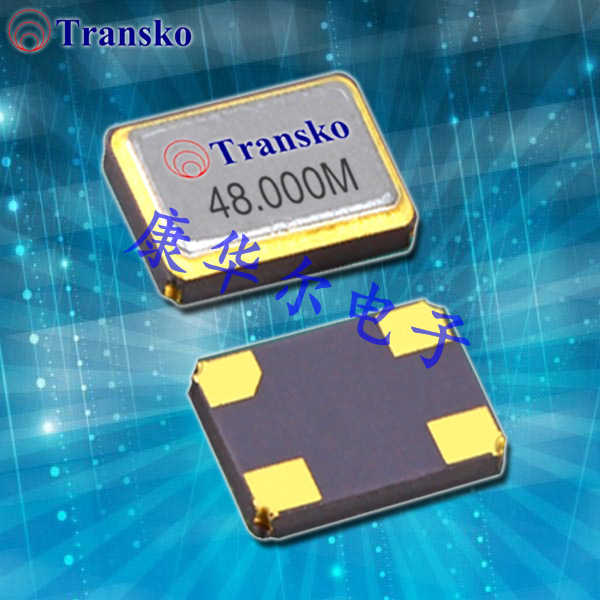 Transko晶振,金属面石英晶振,CS22进口无源晶振