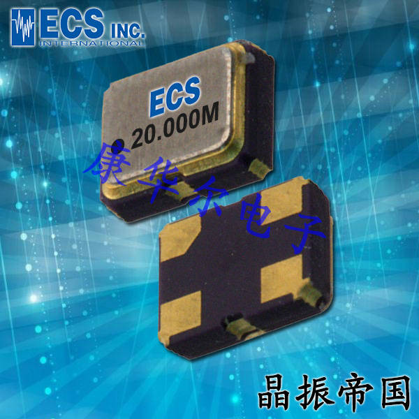 ECScrystal晶振,TCXO晶体振荡器,ECS-TXO-3225温补晶振