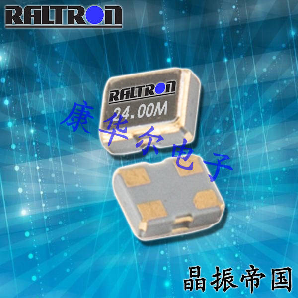 Raltron晶振COM1,COM1305-25.000-EXT-T-TR石英振荡器