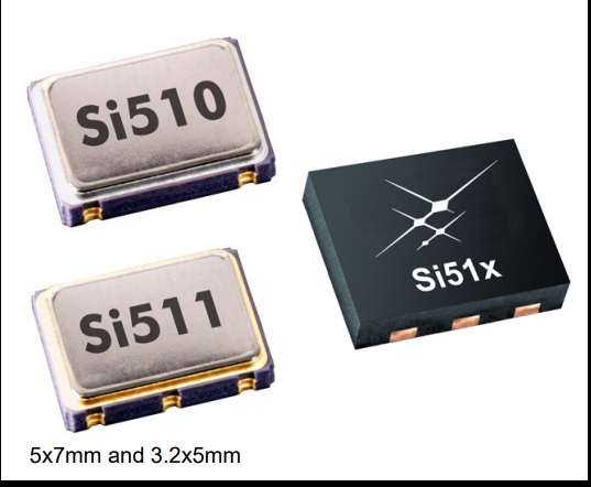 511FCA100M000BAG-Silicon差分振荡器-6G交换机晶振-Si511有源晶振