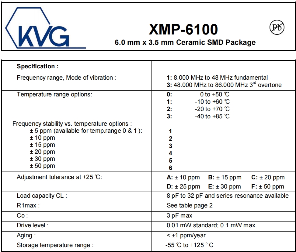 XMP-6100 1