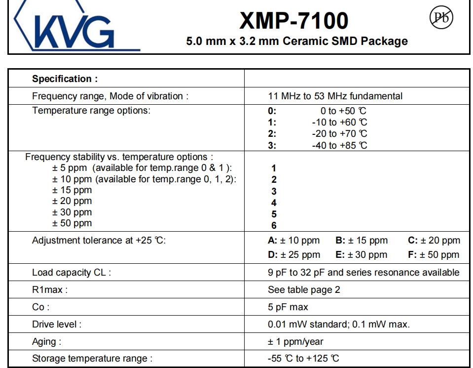 XMP-7100 1